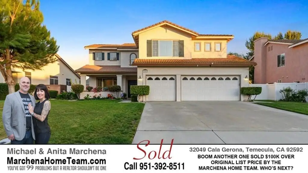 Sold 32049 Cala Gerona Temecula CA 92592