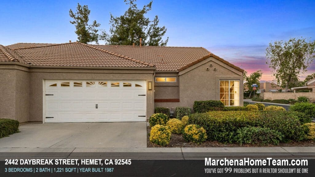 2442 Daybreak Street, Hemet, CA 92545