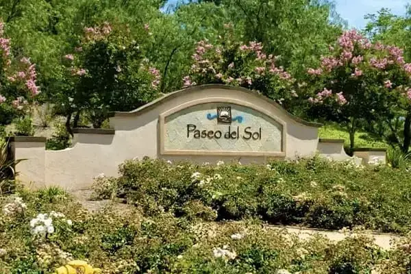 Paseo Del Sol neighborhood in South Temecula California
