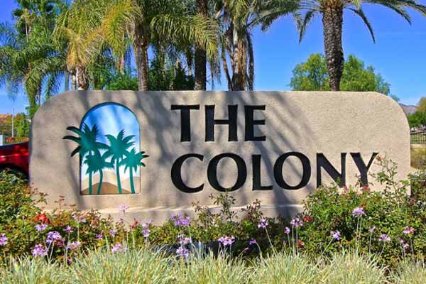 The Colony gated 55 plus community in Murrieta California
