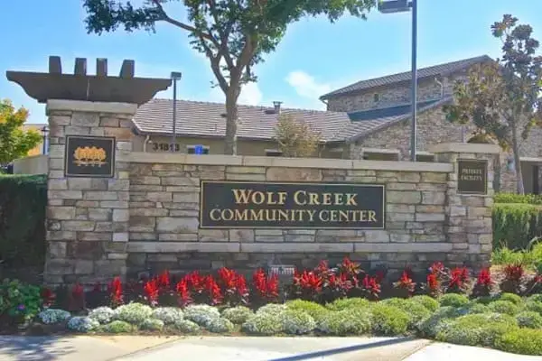 Wolf Creek neighborhood in South Temecula California