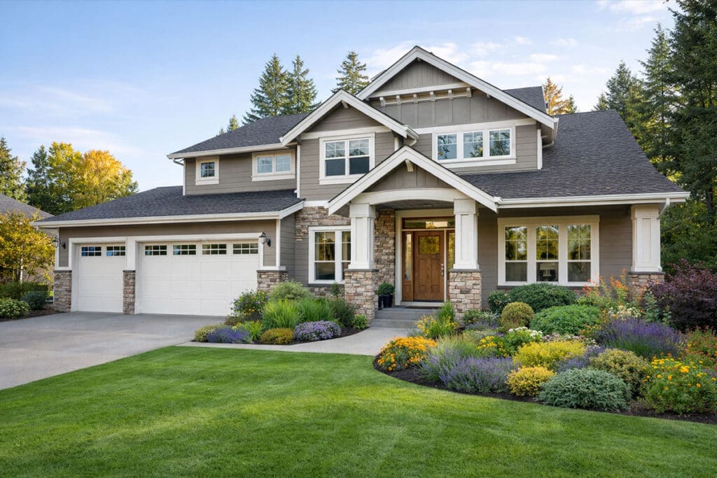 Home loan process in Temecula California modern home exterior representing mortgage and home financing services