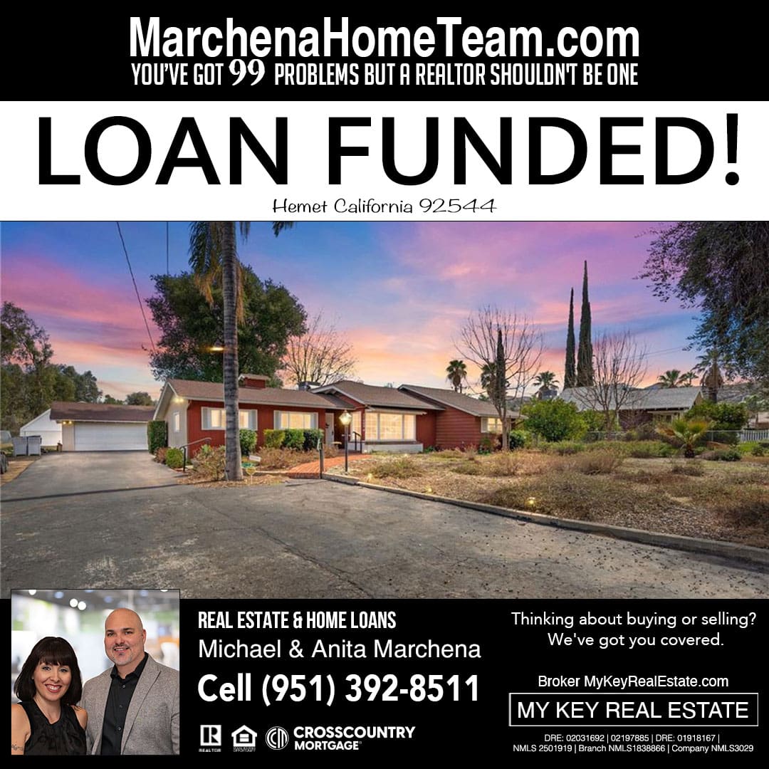Loan-Funded-Hemet-92544