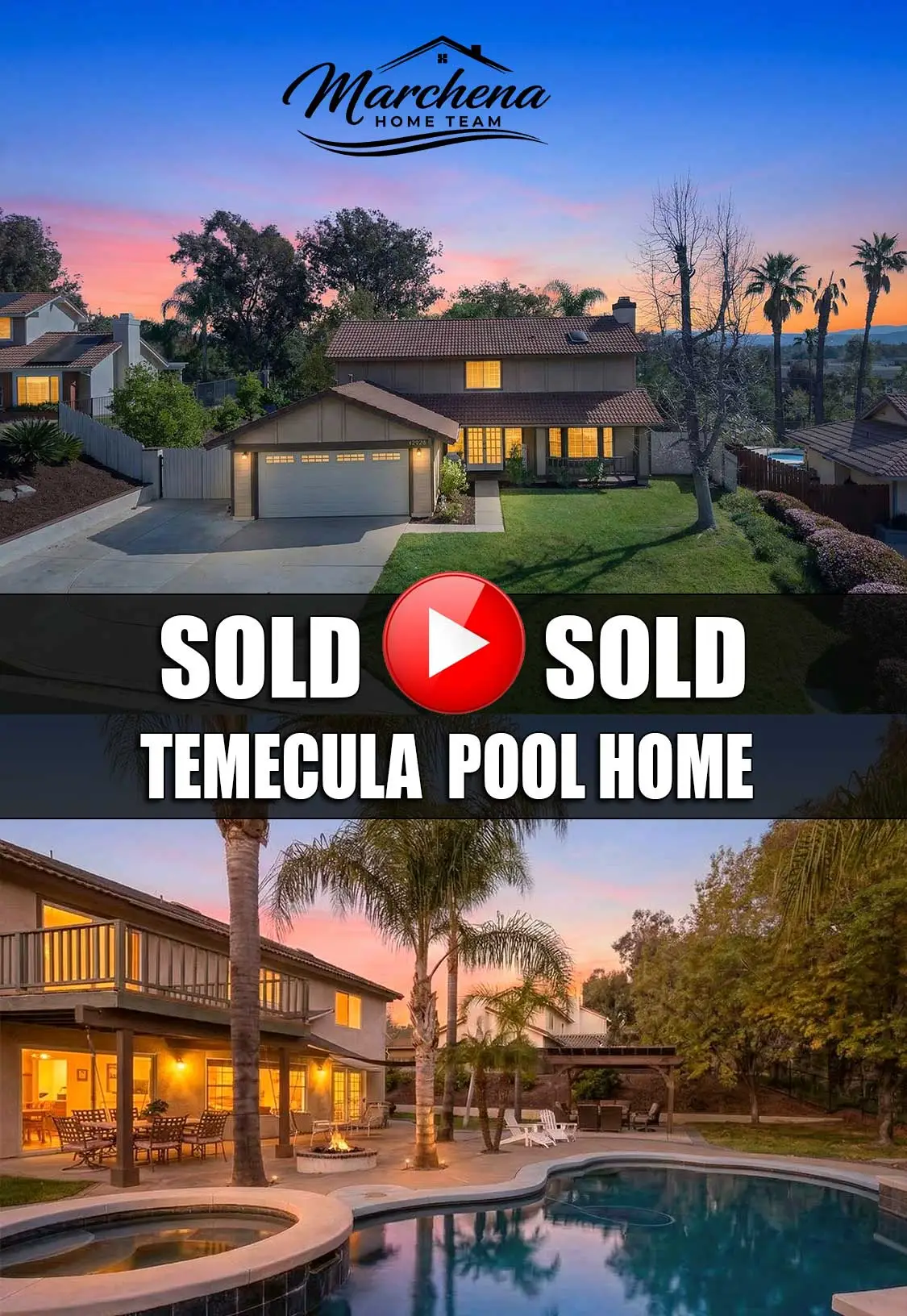 Sold Temecula pool home at 42928 Agena St in Starlight Ridge South