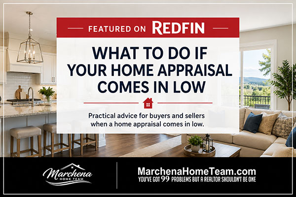 Marchena Home Team featured on Redfin for low home appraisal advice