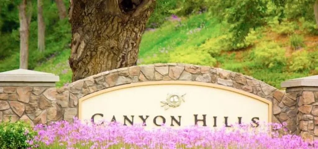 Canyon Hills community in Lake Elsinore California