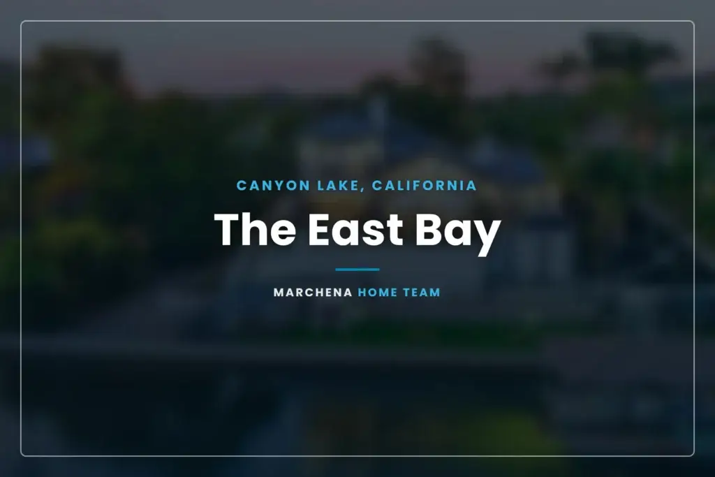 The East Bay in Canyon Lake, California