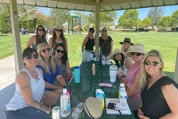 Marchena Home Team volunteering at Crowne Hill community event in Temecula