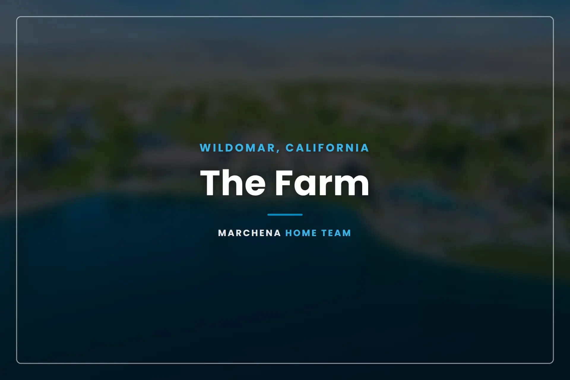 The Farm community in Wildomar, California
