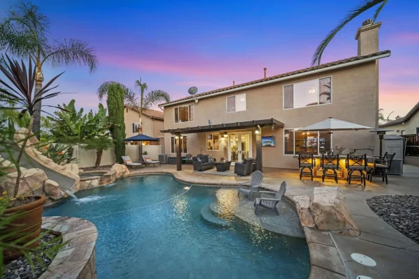 Temecula Valley pool home represented by Marchena Home Team