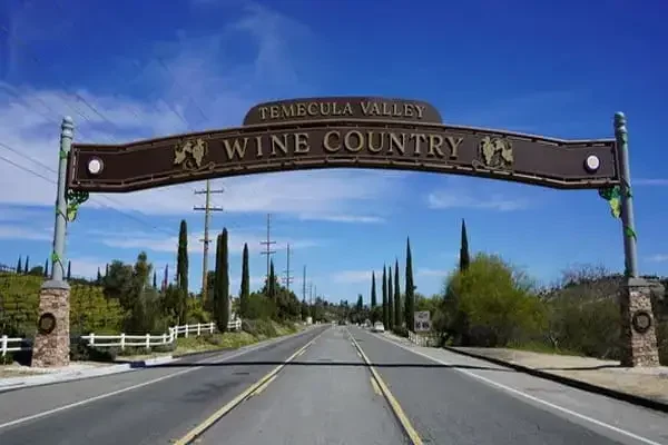 Temecula Wine Country neighborhood with vineyard views and custom homes